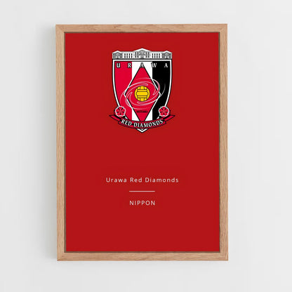 ap-urawa red diamonds-4 cadre Bois clair