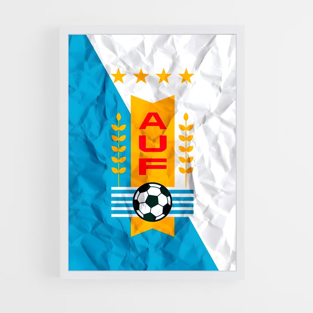 ap-uruguay national football team-5 cadre Blanc