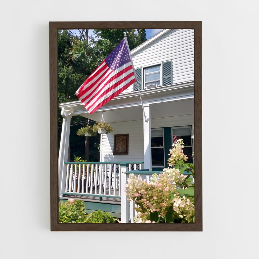 ap-usa today-10 cadre Bois foncé