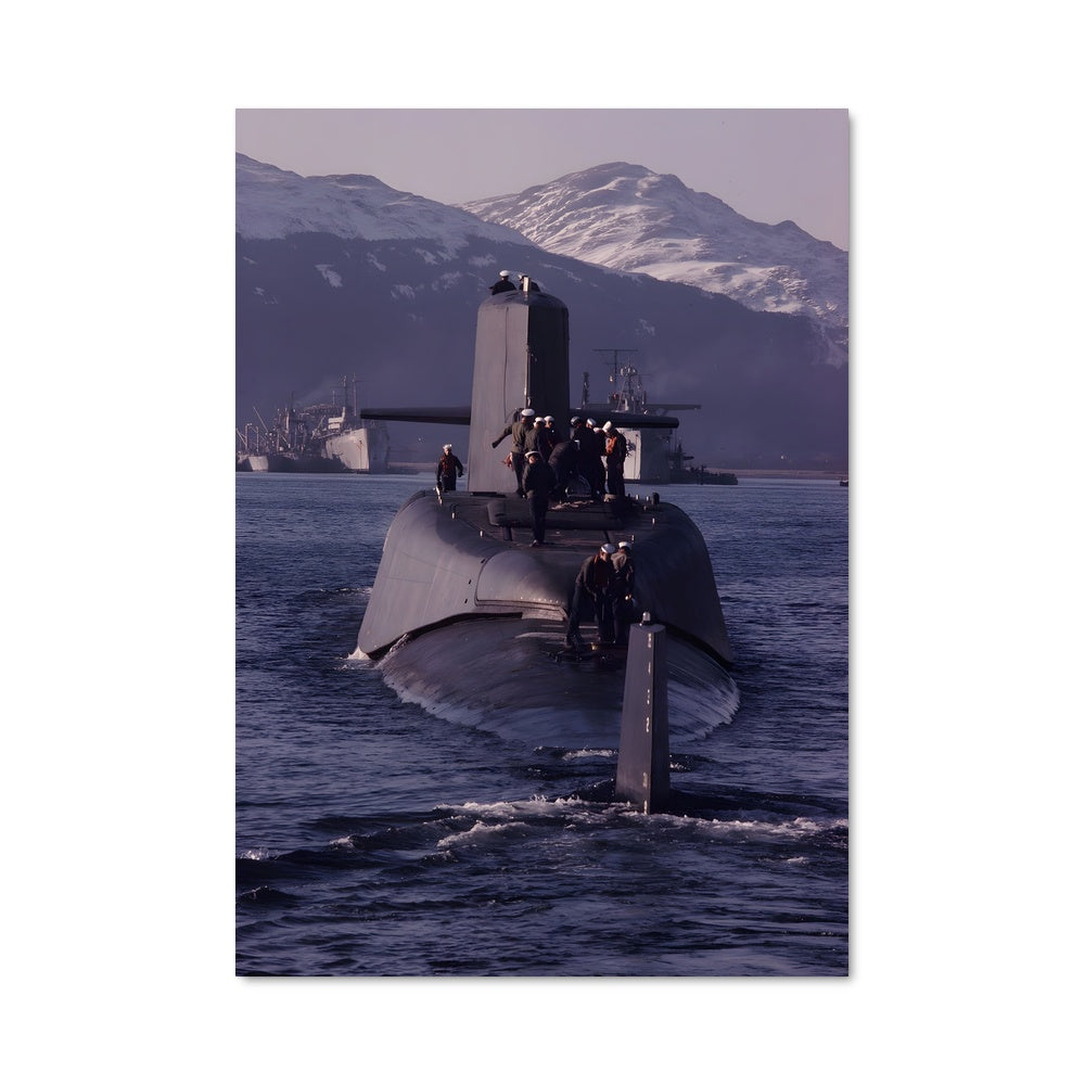Poster Sous-Marin Uss George Washington