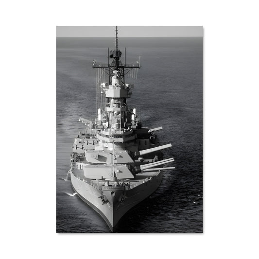 Poster L'USS Iowa en Garde