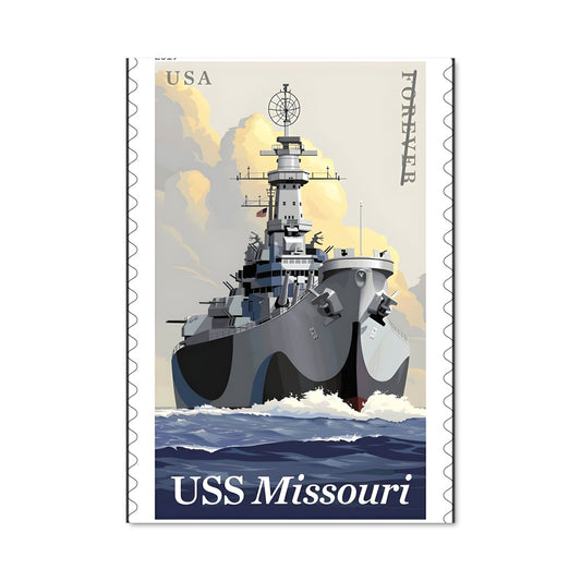 Poster USS Missouri