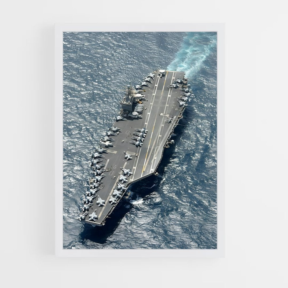 ap-uss abraham lincoln-1 cadre Blanc