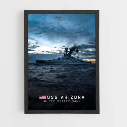 ap-uss arizona-2 cadre Noir