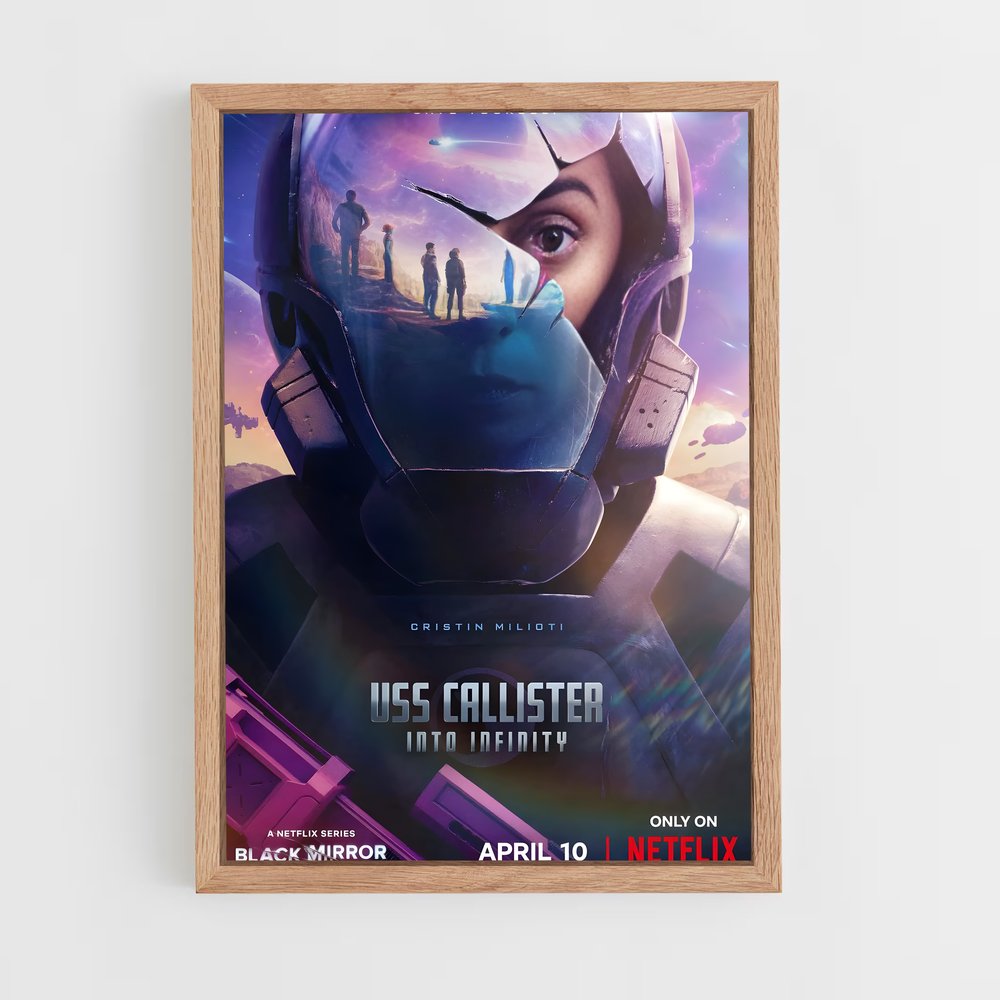 ap-uss callister-1 cadre Bois clair