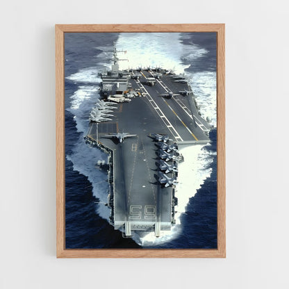 ap-uss enterprise-1 cadre Bois clair