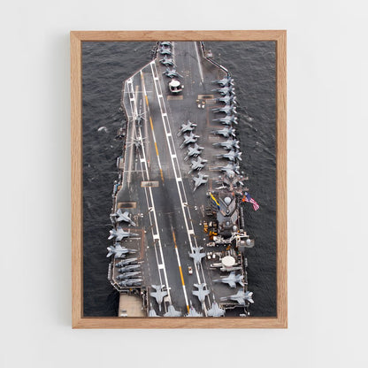 ap-uss gerald r ford-3 cadre Bois clair