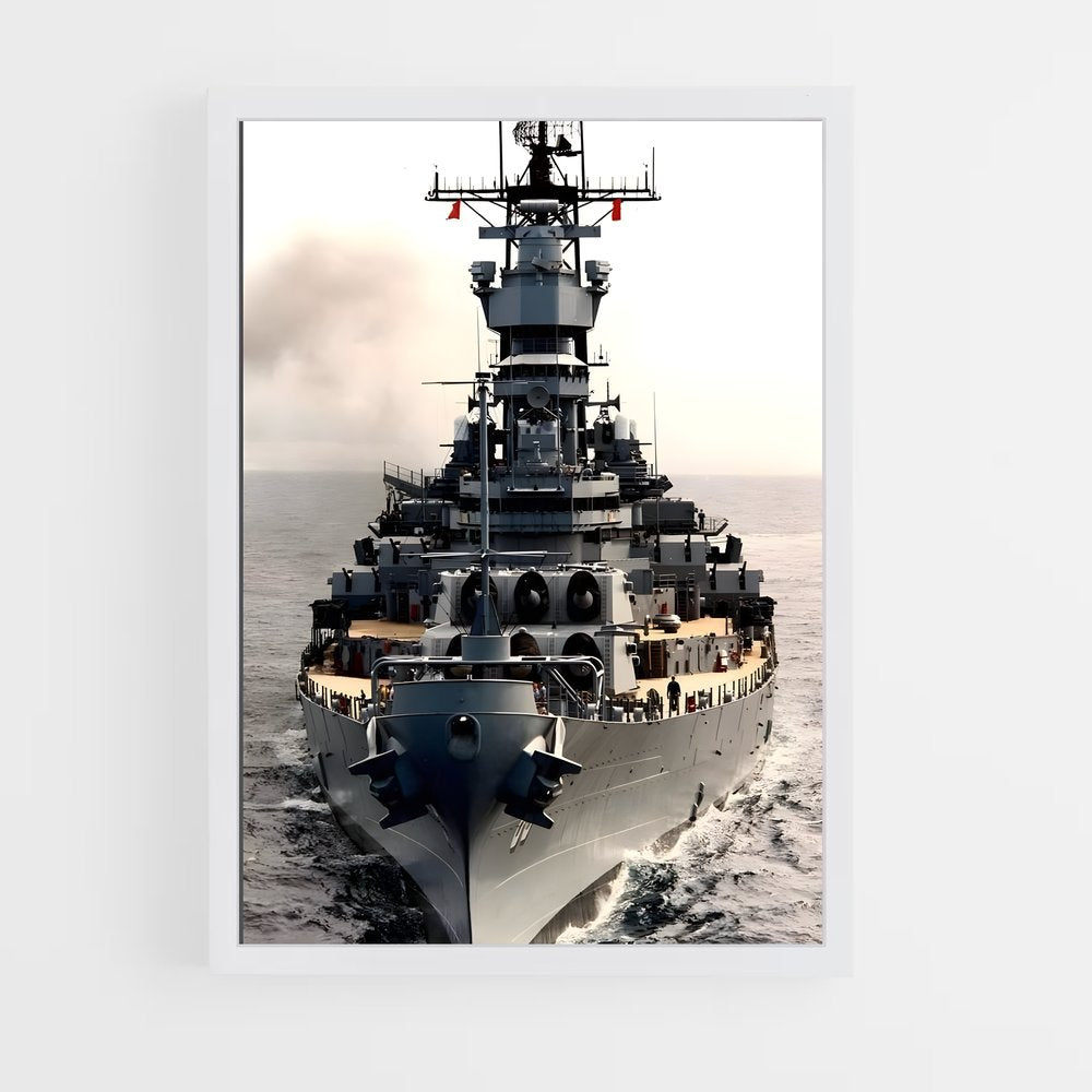 ap-uss missouri-1 cadre Blanc