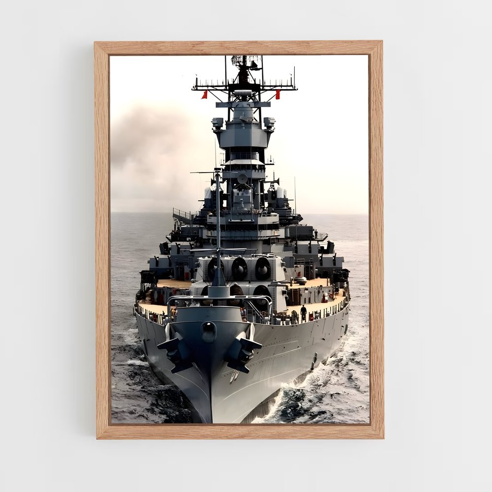 ap-uss missouri-1 cadre Bois clair