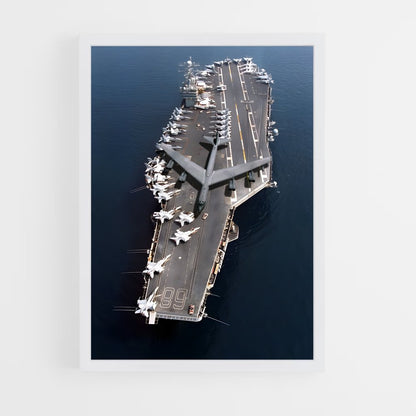 ap-uss nimitz-1 cadre Blanc
