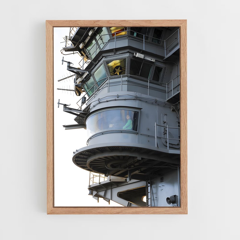 ap-uss nimitz-2 cadre Bois clair
