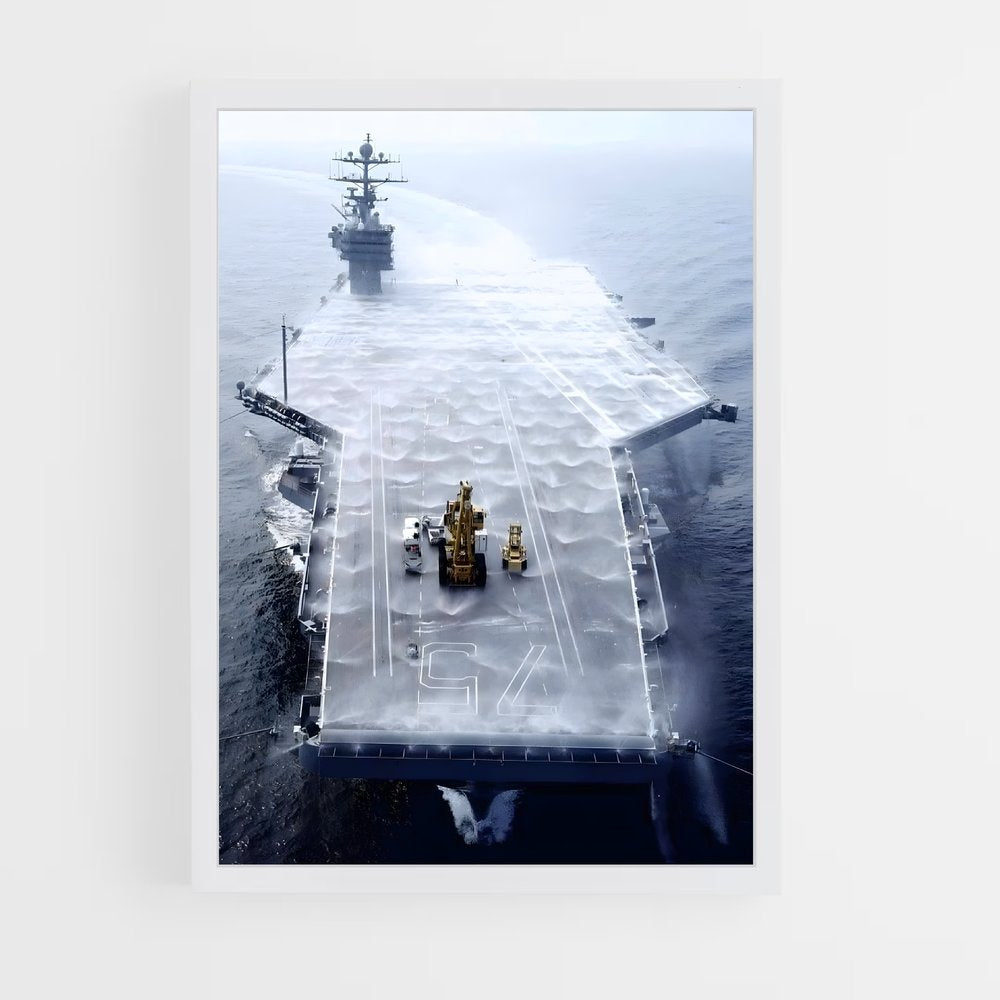 ap-uss nimitz-3 cadre Blanc