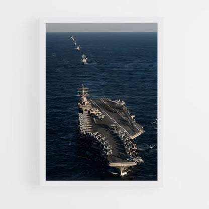 ap-uss ronald reagan-3 cadre Blanc