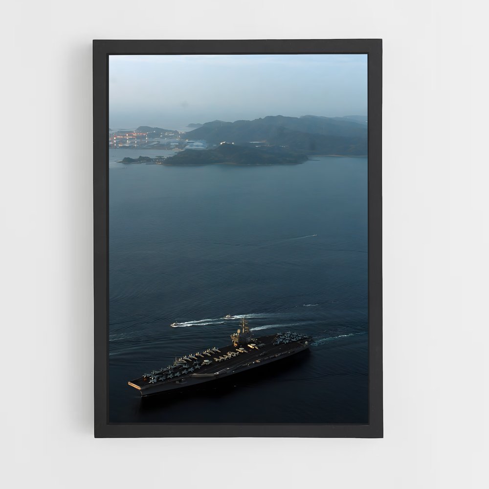 ap-uss ronald reagan-5 cadre Noir