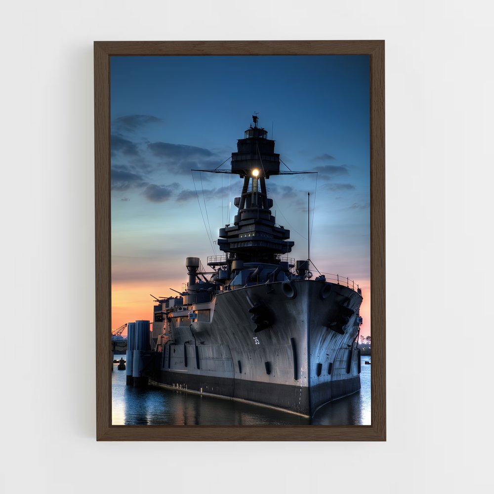 ap-uss texas-2 cadre Bois foncé