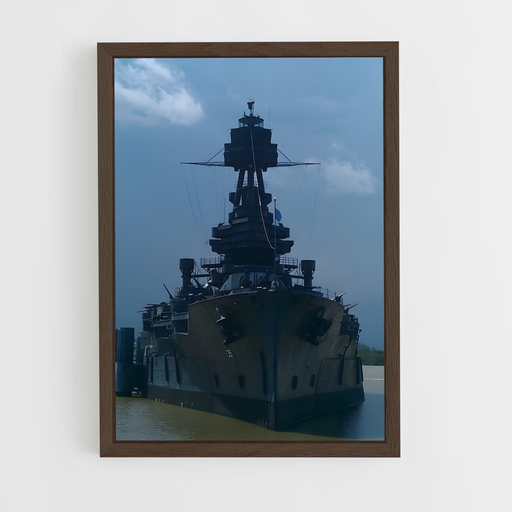 ap-uss texas-3 cadre Bois foncé