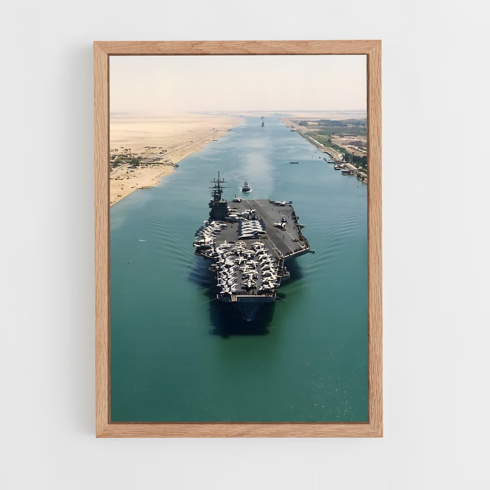 ap-uss theodore roosevelt-2 cadre Bois clair