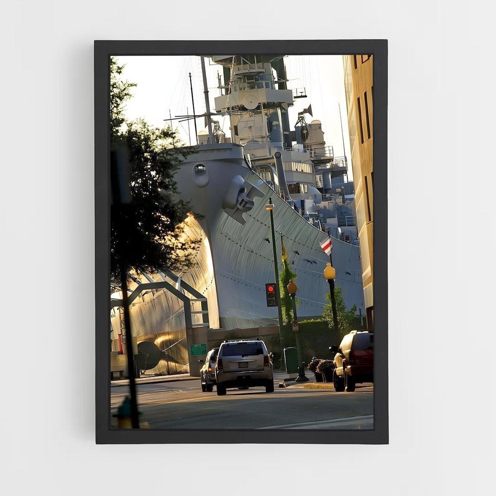 ap-uss wisconsin-3 cadre Noir