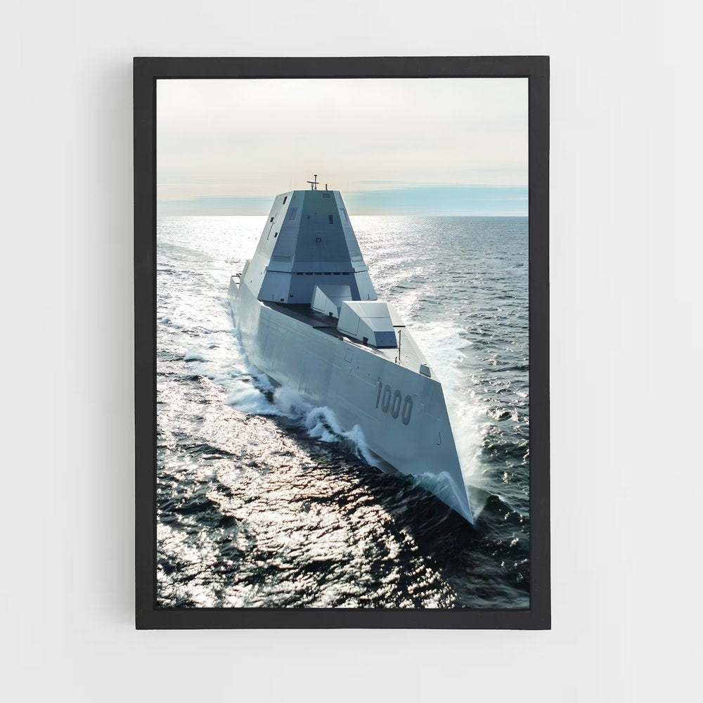 ap-uss zumwalt-1 cadre Noir