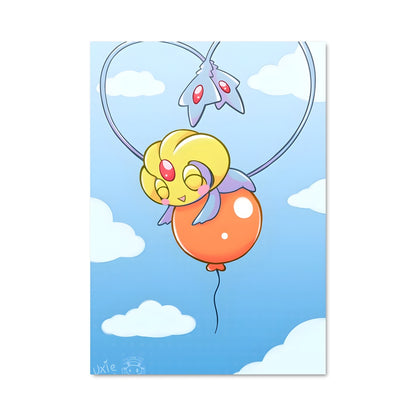 Poster Uxie en Vol