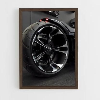 ap-v-rod-4 cadre Bois foncé