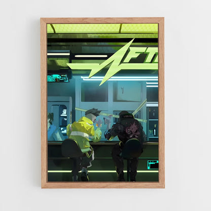 ap-v cyberpunk-2 cadre Bois clair