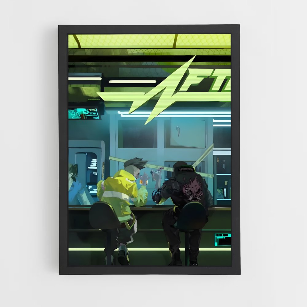 ap-v cyberpunk-2 cadre Noir