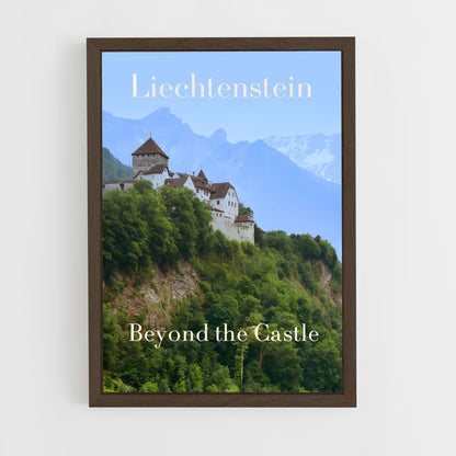 ap-vaduz castle-2 cadre Bois foncé