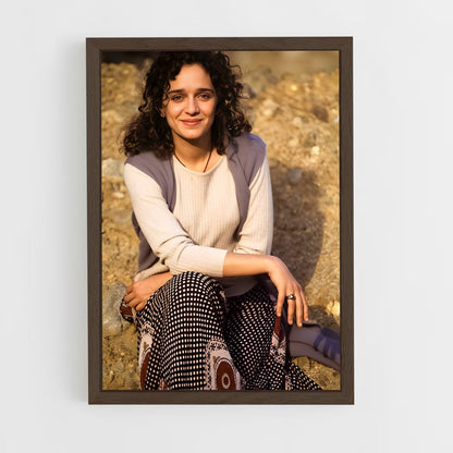 ap-valeria golino-9 cadre Bois foncé