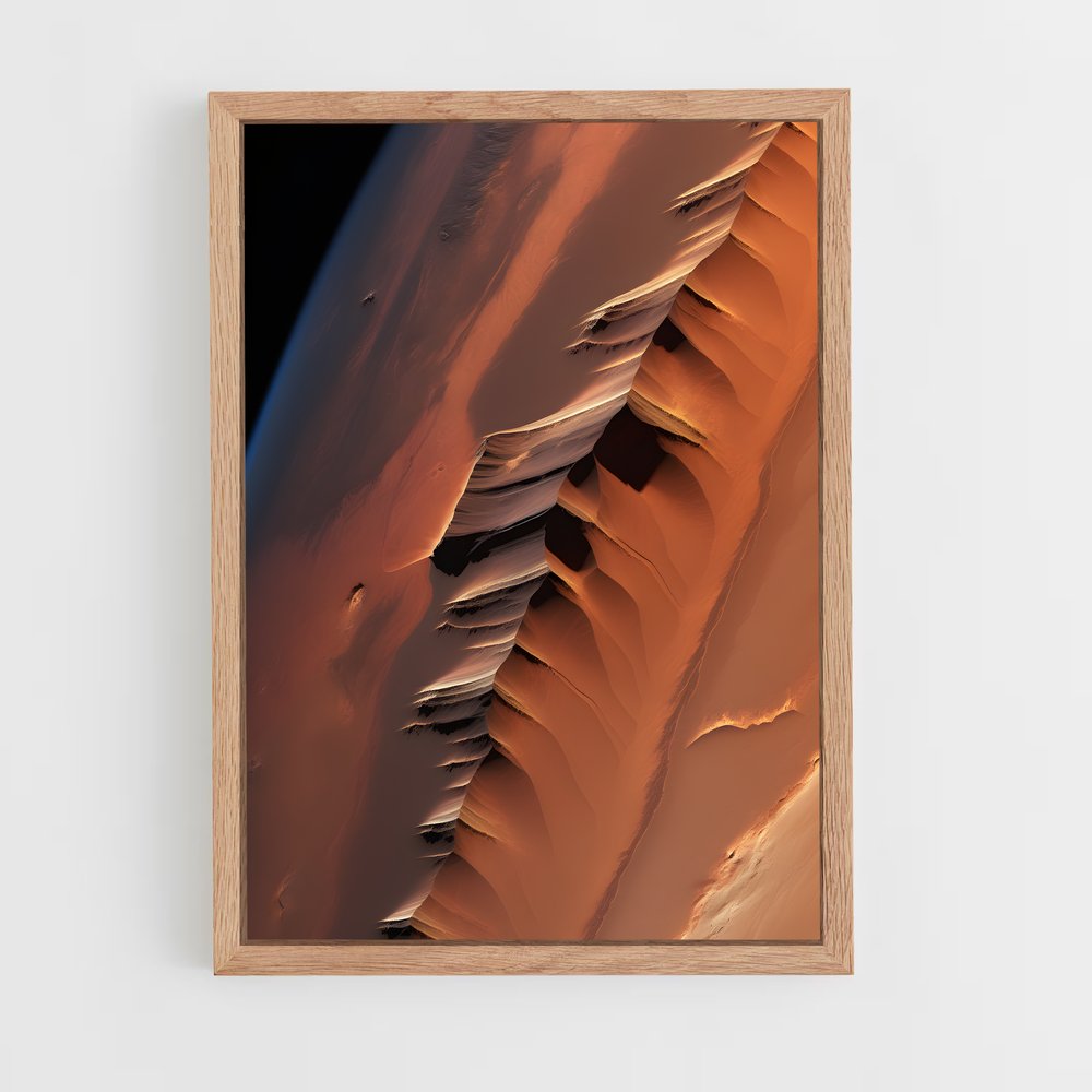 ap-valles marineris-10 cadre Bois clair