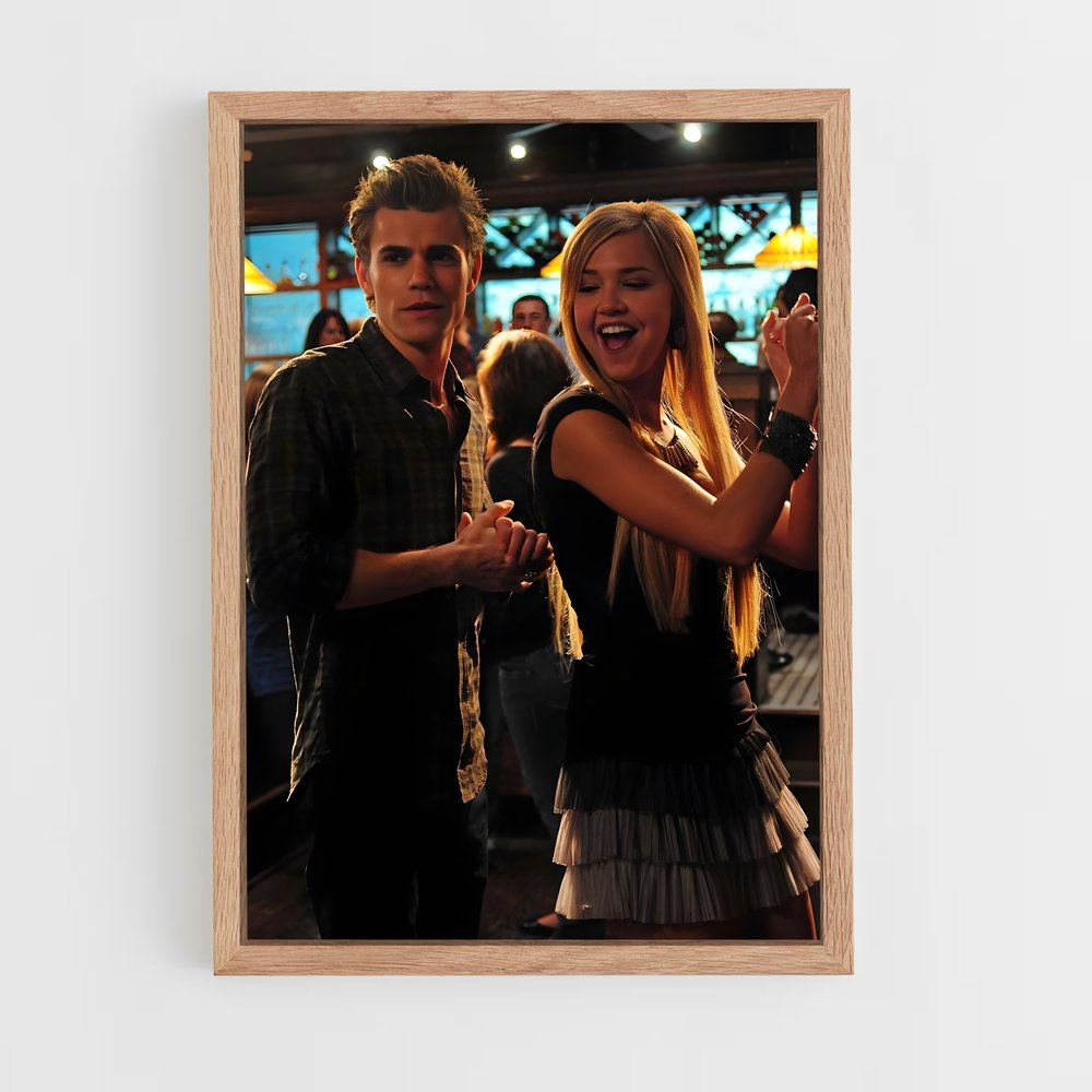 ap-vampire diaries-2 cadre Bois clair