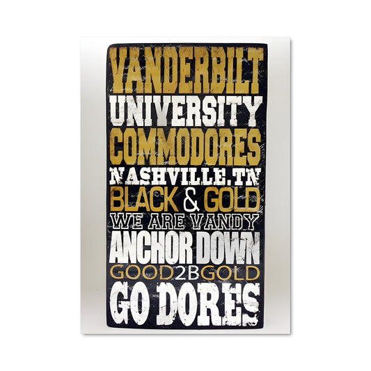 Poster Vanderbilt Legacy