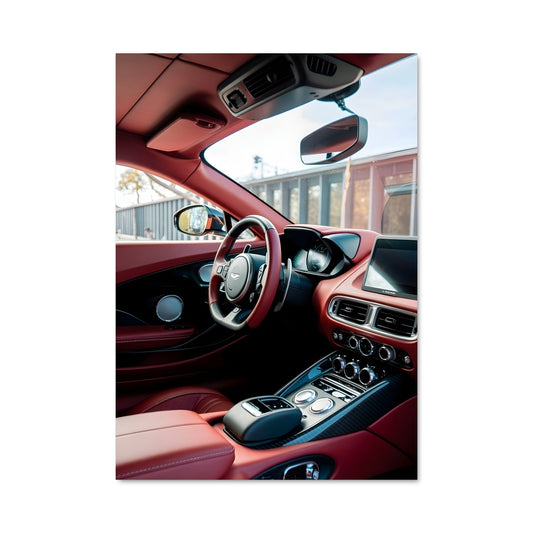 Poster Porsche GTS Interior