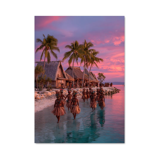 Poster Plage en Harmonie