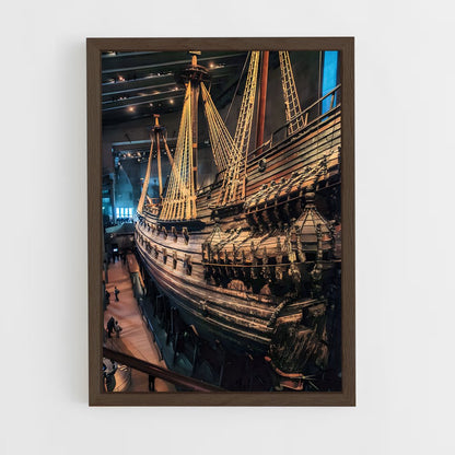 ap-vasa museum-1 cadre Bois foncé