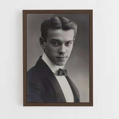 ap-vaslav nijinsky-1 cadre Bois foncé