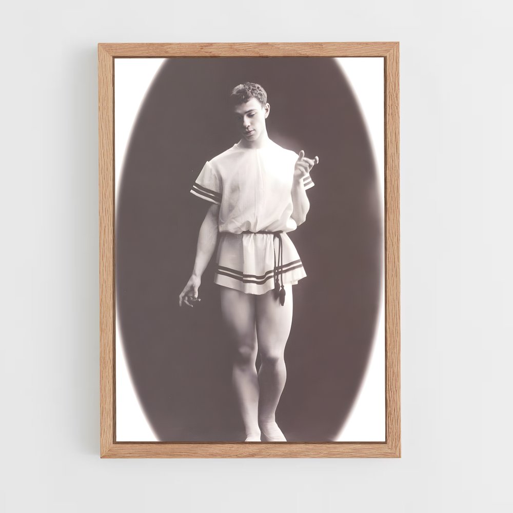ap-vaslav nijinsky-10 cadre Bois clair