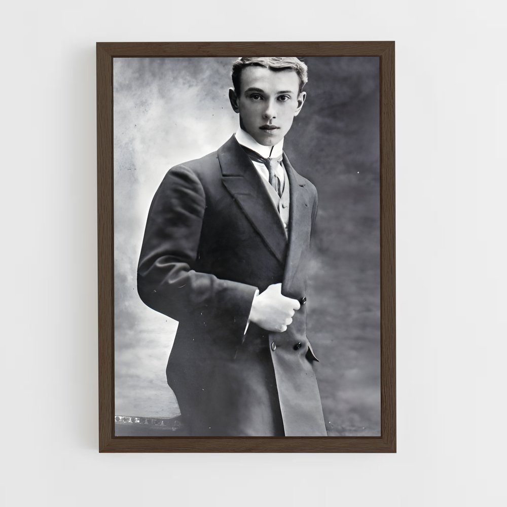 ap-vaslav nijinsky-2 cadre Bois foncé
