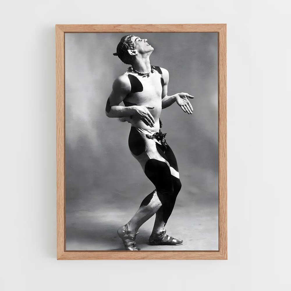ap-vaslav nijinsky-9 cadre Bois clair