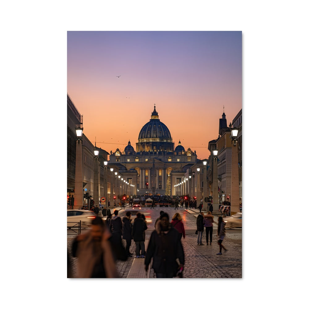 Poster Promenade Vaticane