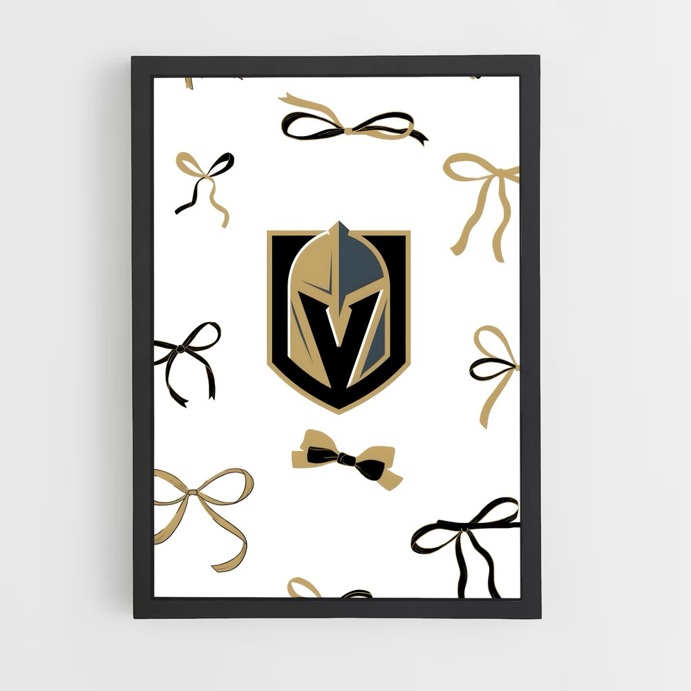 ap-vegas golden knights-4 cadre Noir