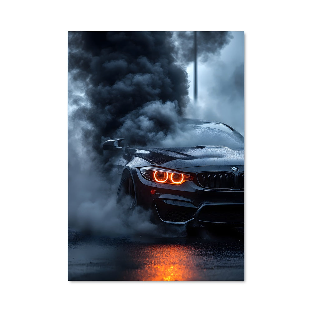 Poster Fumée de Moteur