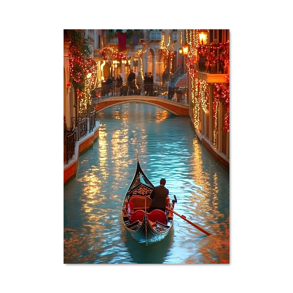 Poster Venetian gondola 80319