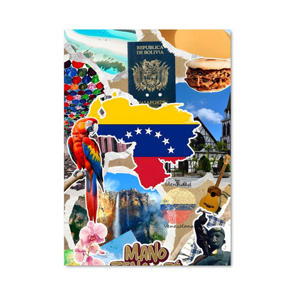 Poster Venezuela Éclat Culturel