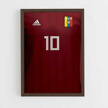 ap-venezuela national football team-1 cadre Bois foncé