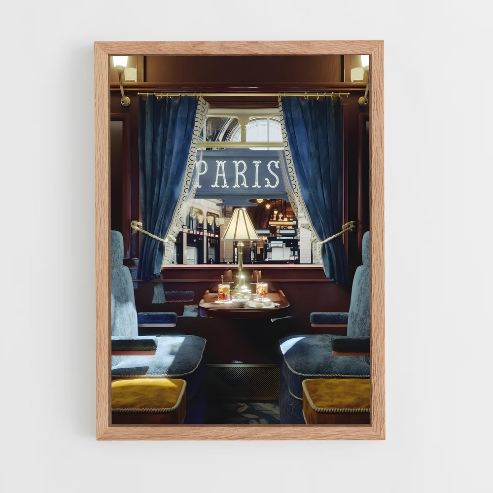ap-venice simplon orient express-1 cadre Bois clair