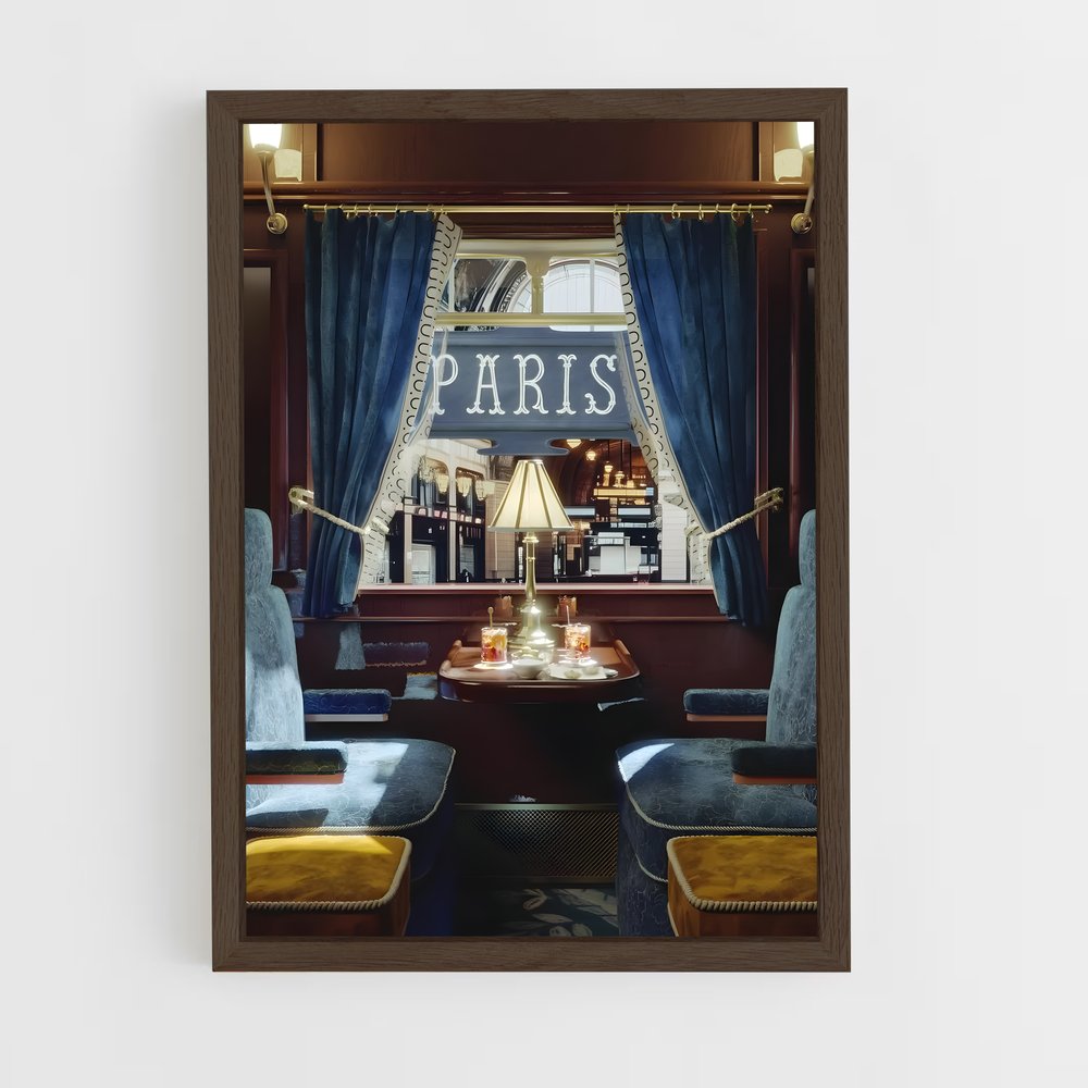 ap-venice simplon orient express-1 cadre Bois foncé