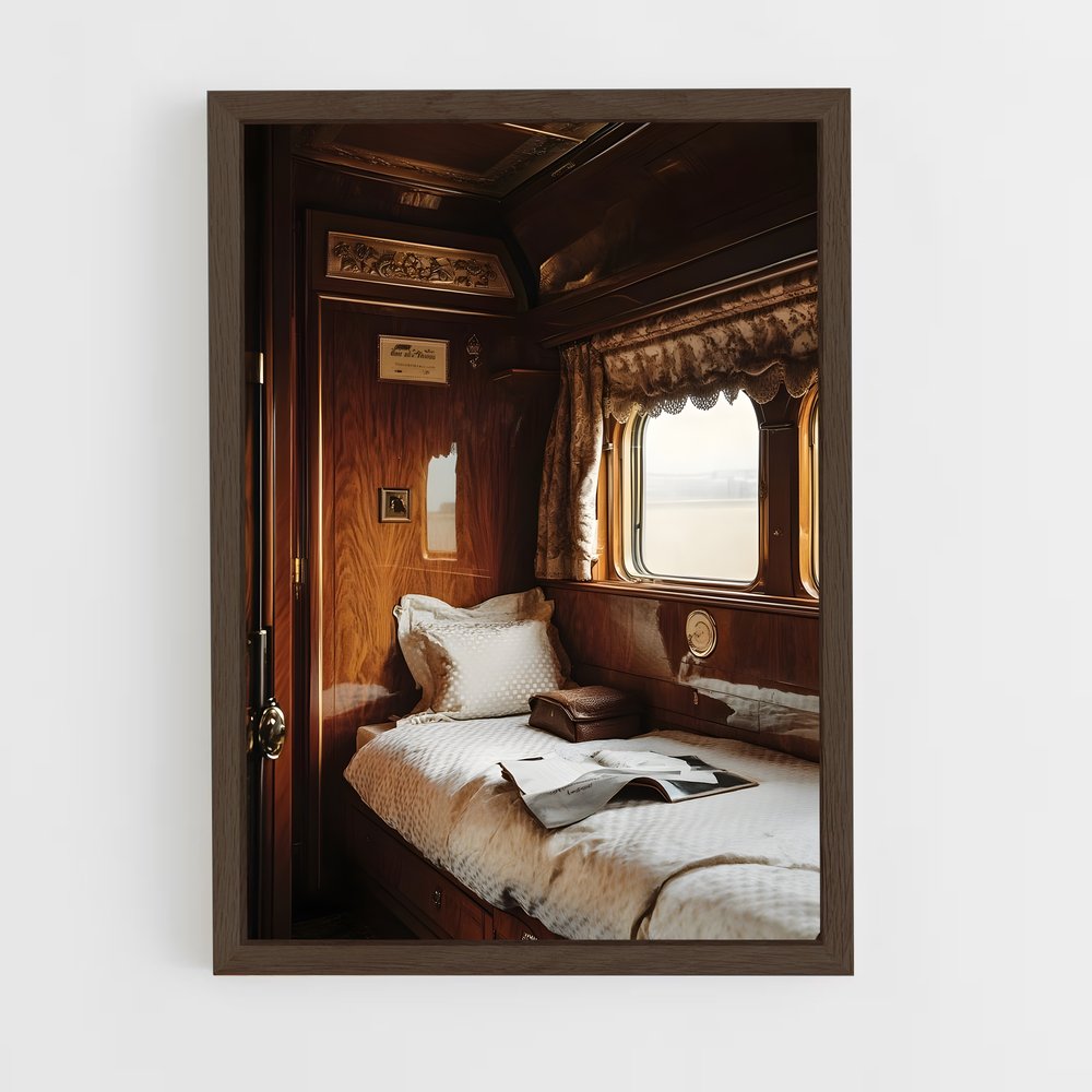 ap-venice simplon orient express-6 cadre Bois foncé