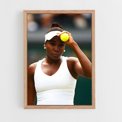 ap-venus williams-6 cadre Bois clair