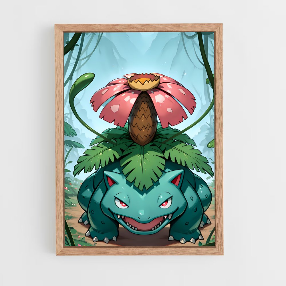 ap-venusaur-1 cadre Bois clair